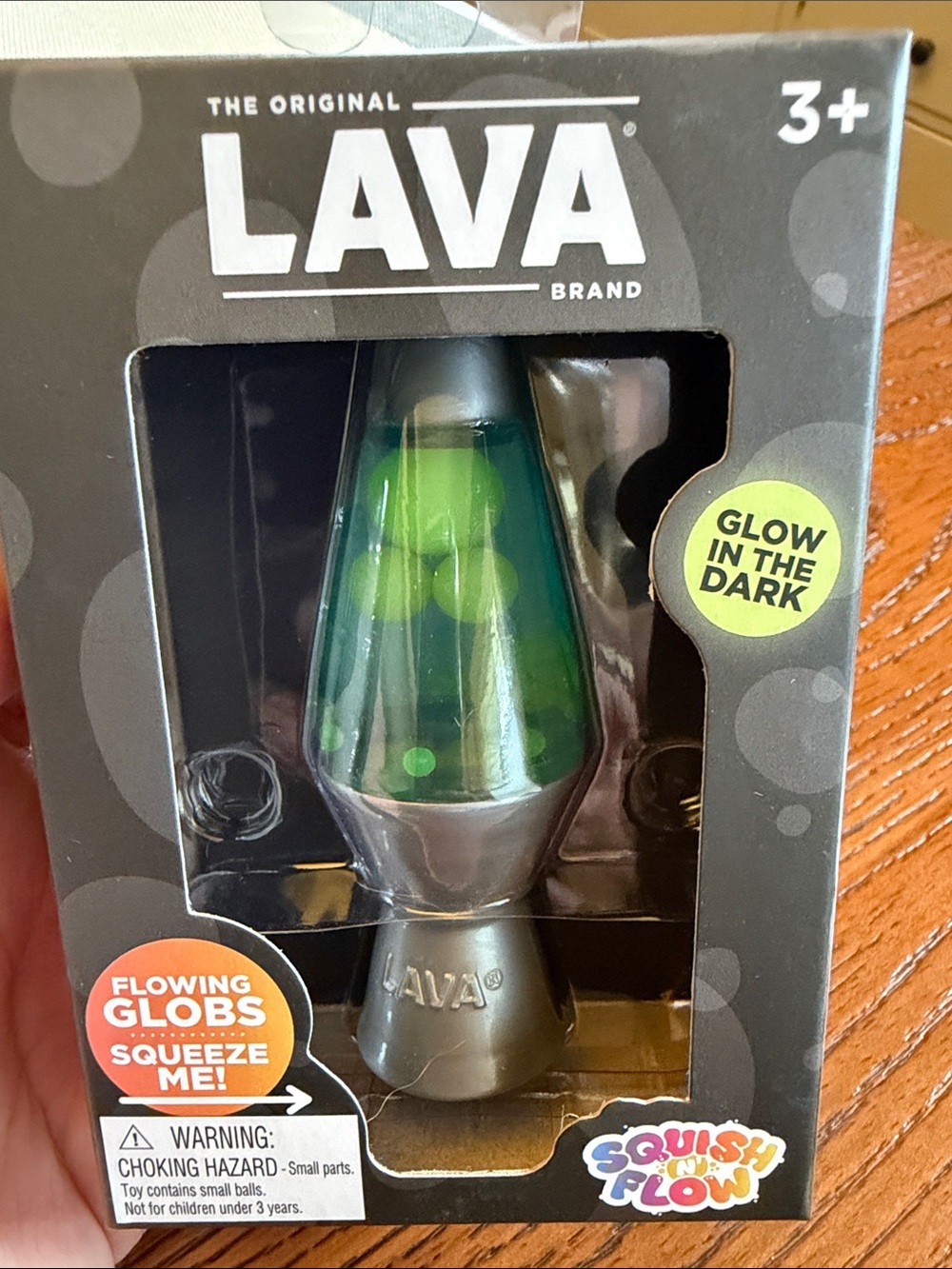 Schylling made Squish n Flow Mini Lava Lamp maker of Nee Doh